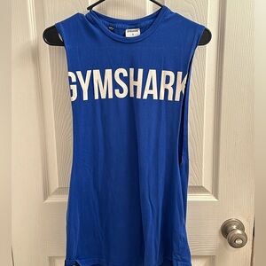 Gym shark sleeveless t shirt